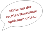 MP3s mit der rechten Maustaste speichern unter...